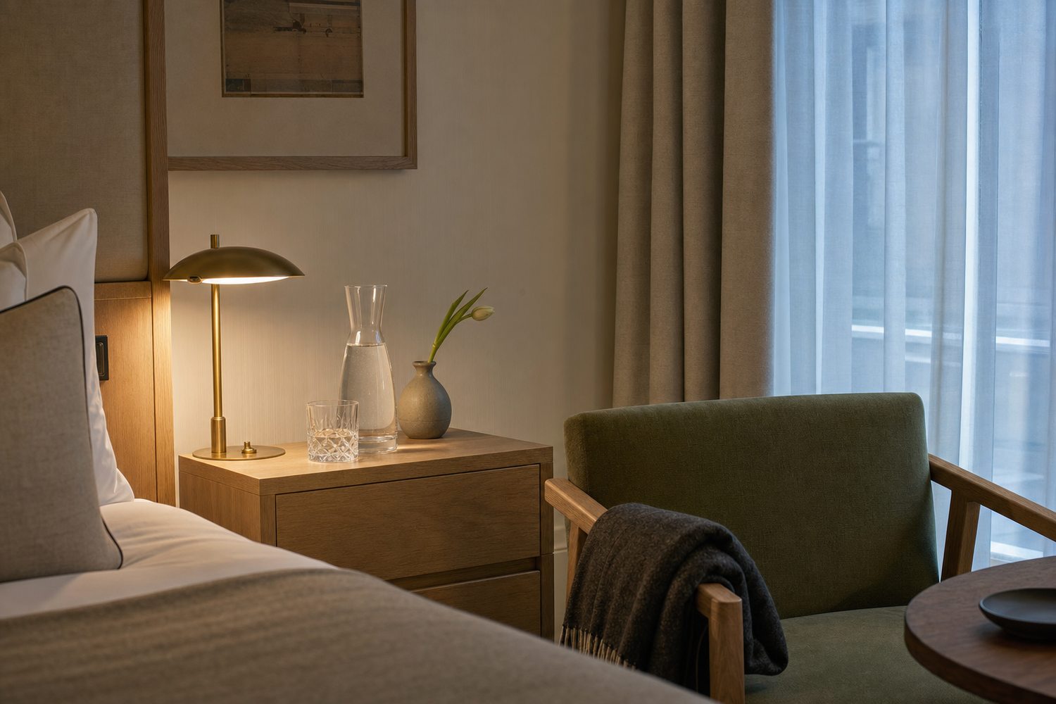 A partner hotel room in Marylebone