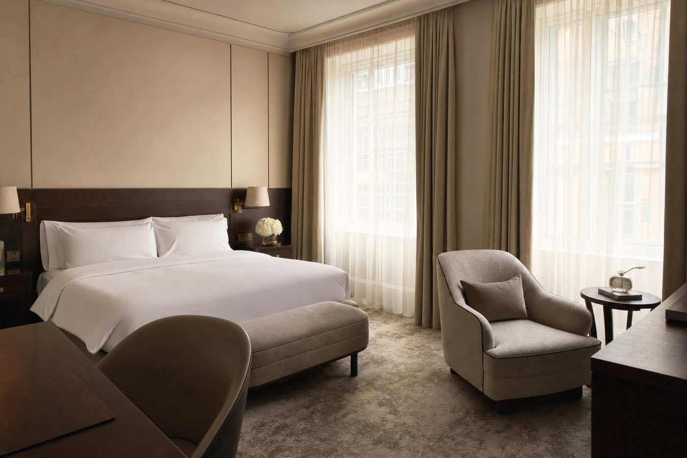 A partner hotel suite in Marylebone